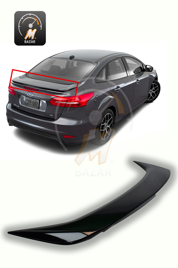 2016 ford focus rear spoiler-mbazar.co
