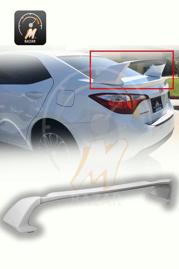Toyota Corolla 2018 sport spoiler