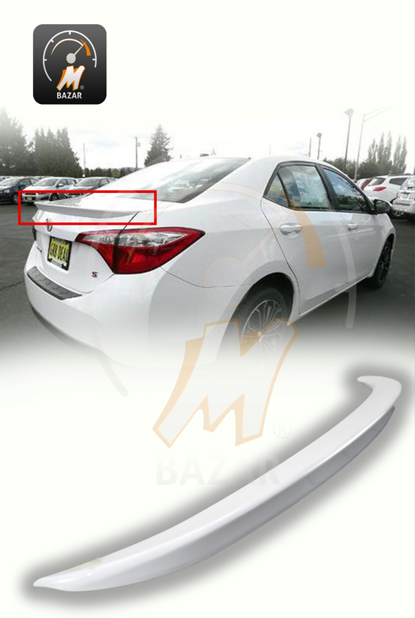 Toyota Corolla 2018 spoiler