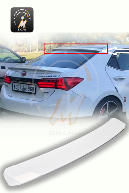 Toyota Corolla spoiler