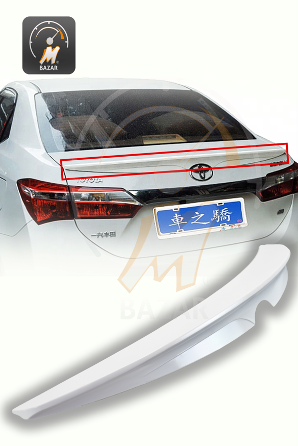 Toyota Corolla 2014 spoiler