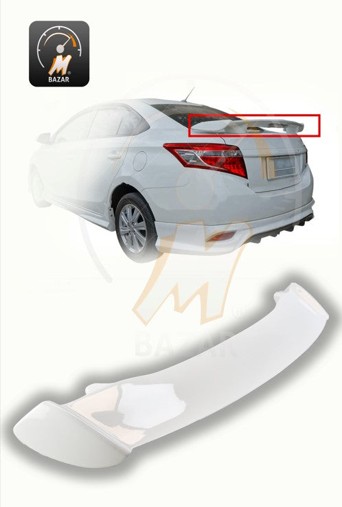 Toyota Yaris 2014 spoiler