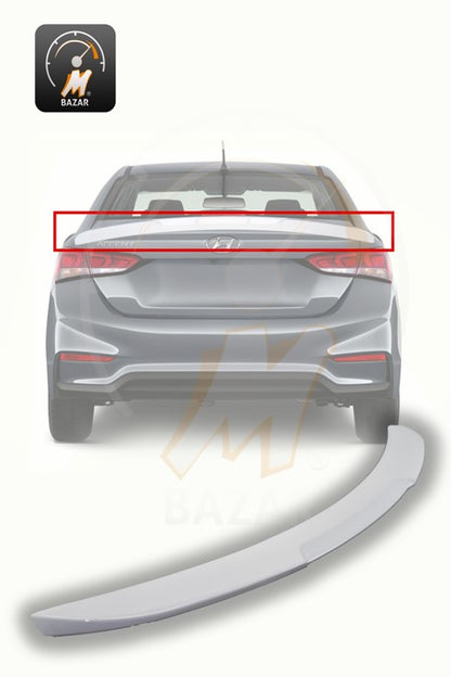 Hyundai Accent 2018 spoiler