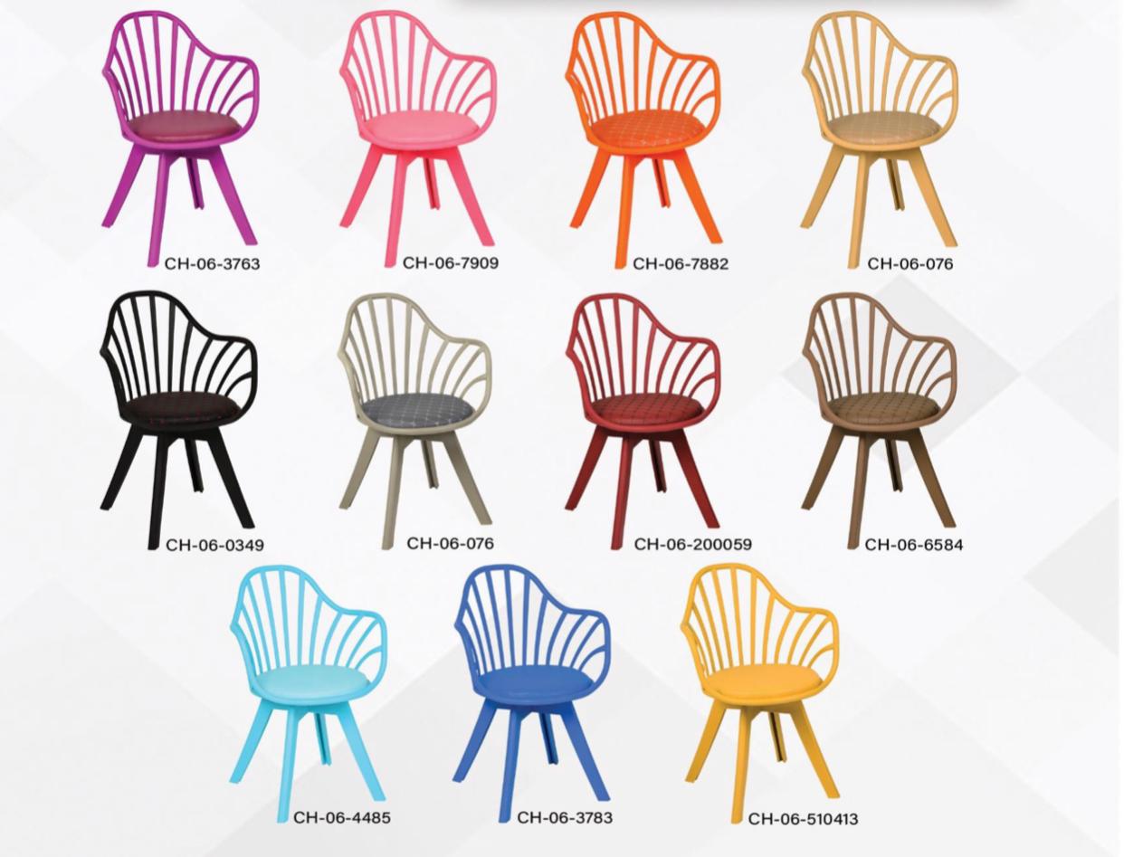 Comfortable mid-century chair design. Made with Highest quality plastic material