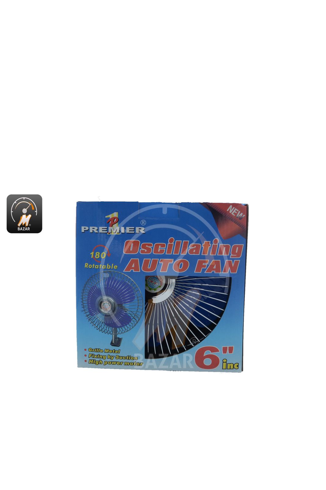 Cooling Car Fan 6inc
