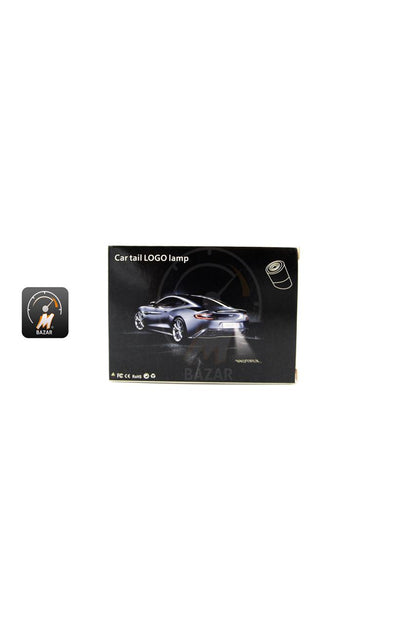 Car Tail Red Logo Lamp