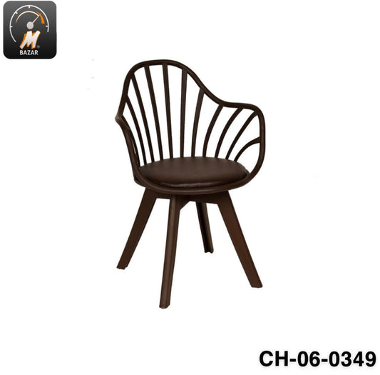 Comfortable mid-century chair design. Made with Highest quality plastic material