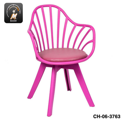 Comfortable mid-century chair design. Made with Highest quality plastic material