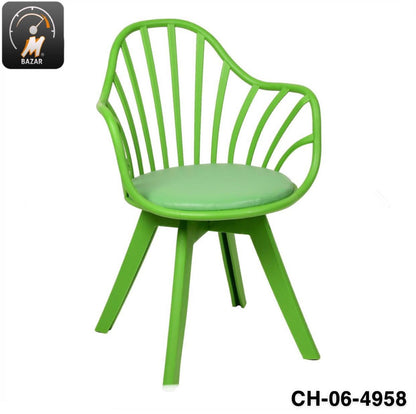 Comfortable mid-century chair design. Made with Highest quality plastic material
