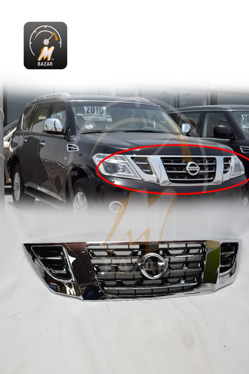 Nissan Patrol 2016 Chrome Grill