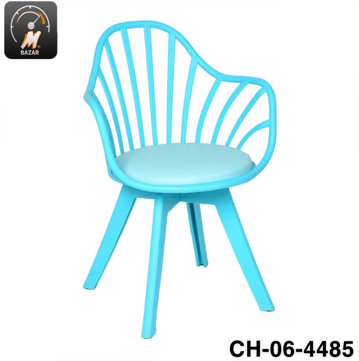 Comfortable mid-century chair design. Made with Highest quality plastic material