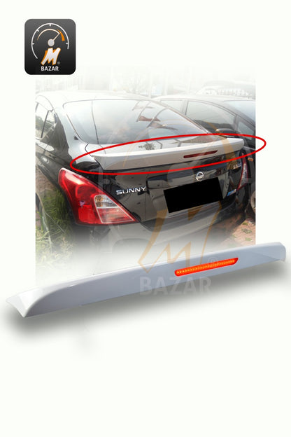 Nissan Sunny 2012 LED Spoiler