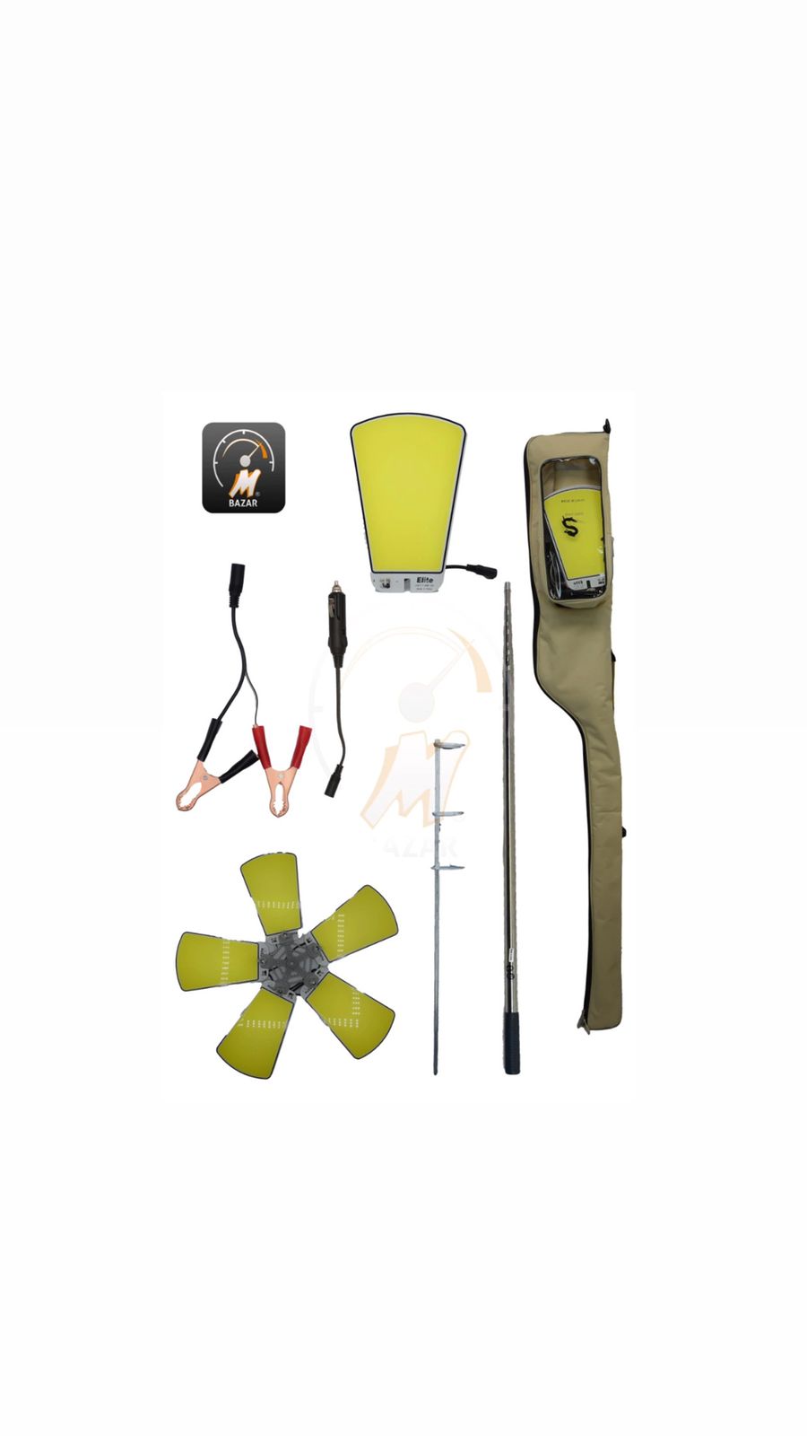 Camping LED light COB 4-QD