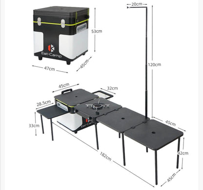 Portable Eat Camp Kitchen Box