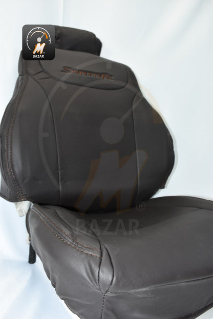 Hyundai Santa Fe 2019 Leather Seat Cover