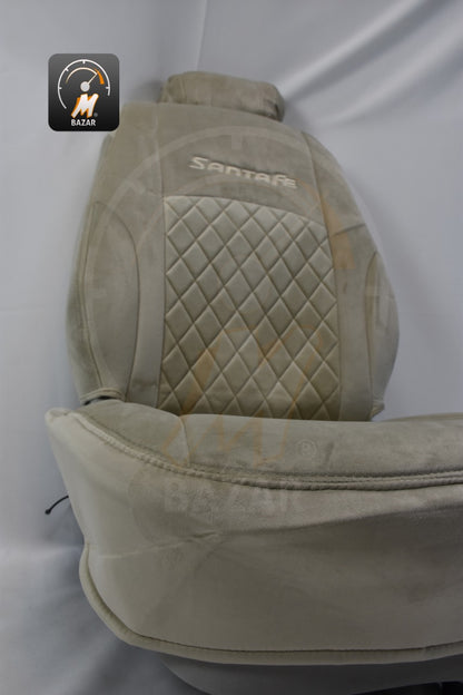 تغليف كشن هيونداي سنتافی 2013 قماش