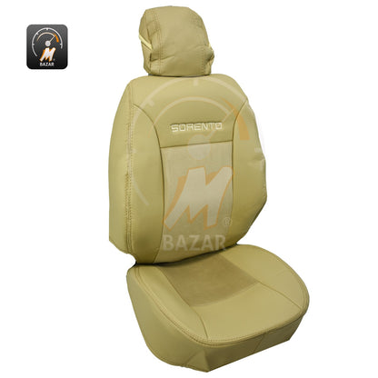 Kia Sorento 2012 fabric and leather Seat Cover