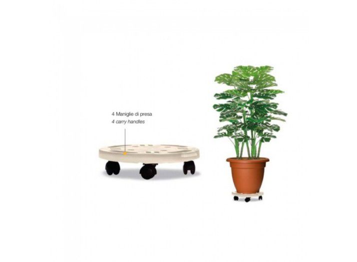 Round Platform with Wheels L3030E