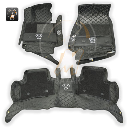 كيا سبورتاج 2009-2012-2017 سجادة سيارة ثلاثية الأبعاد