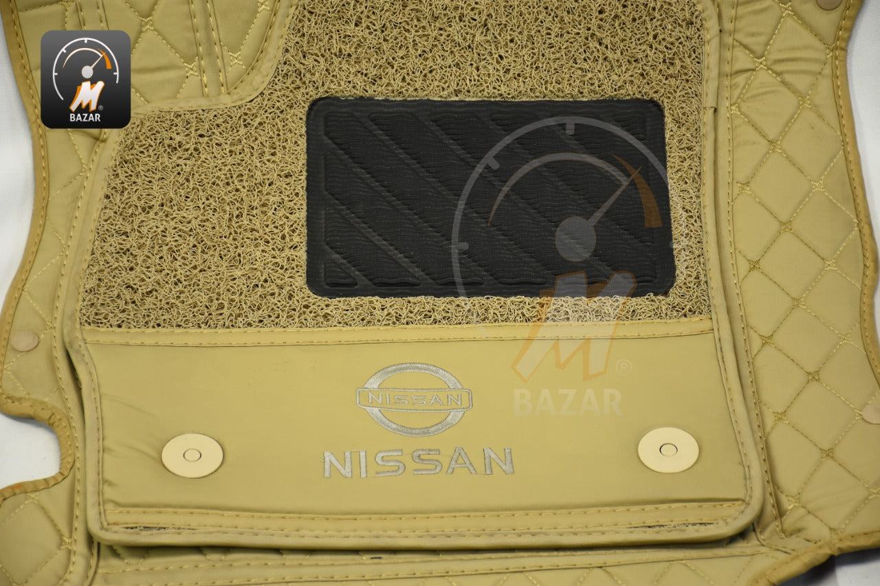 سجادة سيارة نيسان صني 2018 ثلاثية الأبعاد