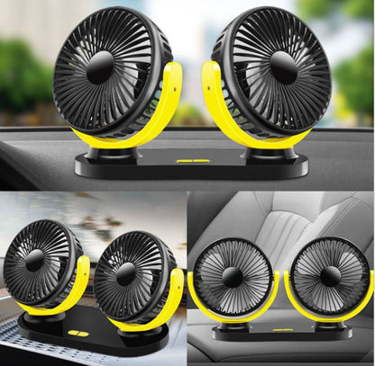 Adjustable Rotation Car Fan