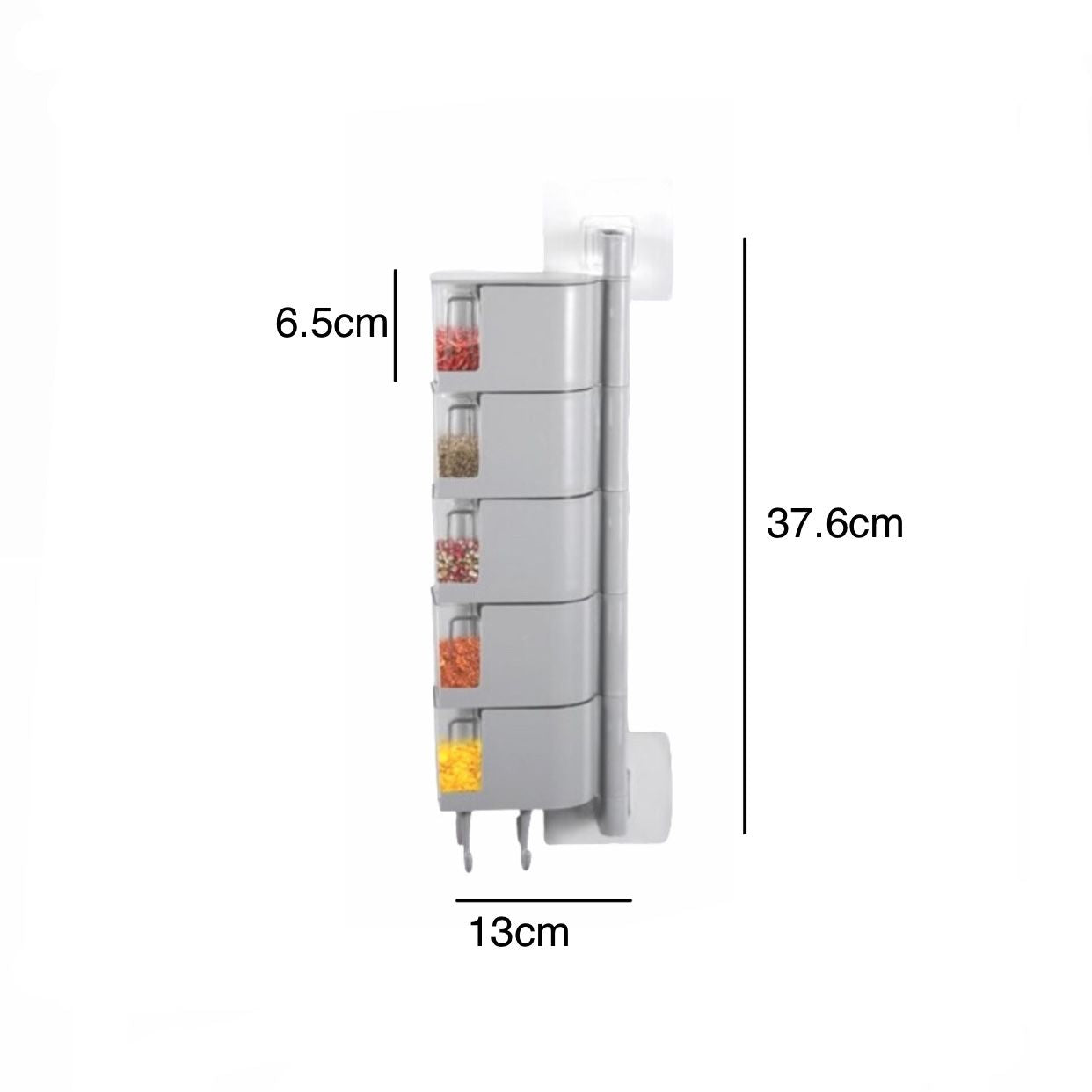 Rotary Wall Mount Seasoning Box
