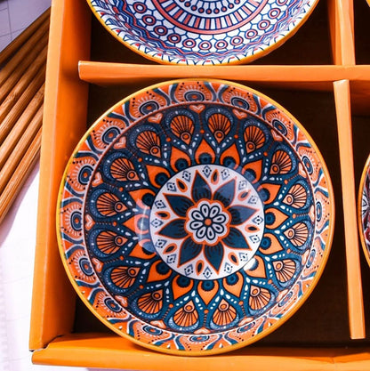 Boho Ceramic Tableware Bowls