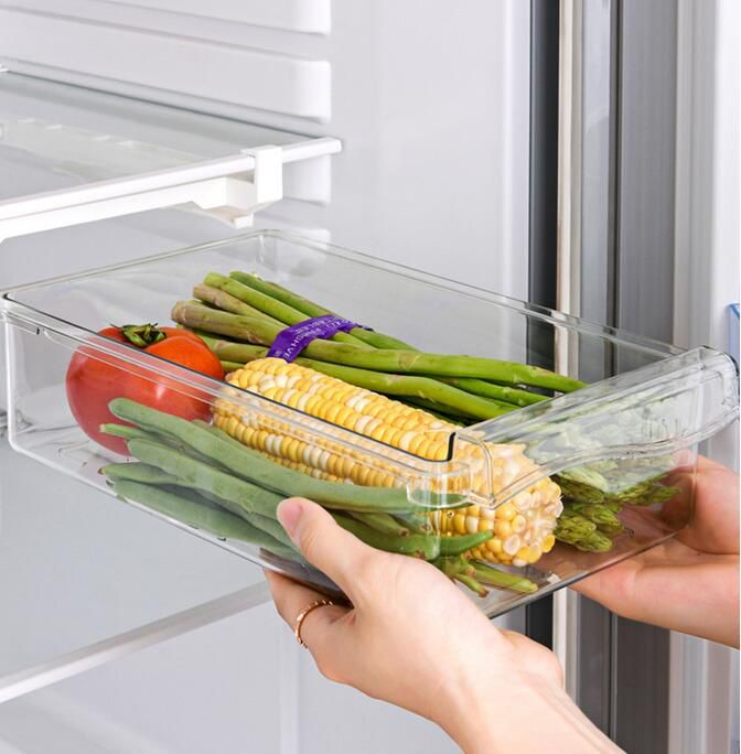 Refrigerator Organizer Shelf Drawer Box