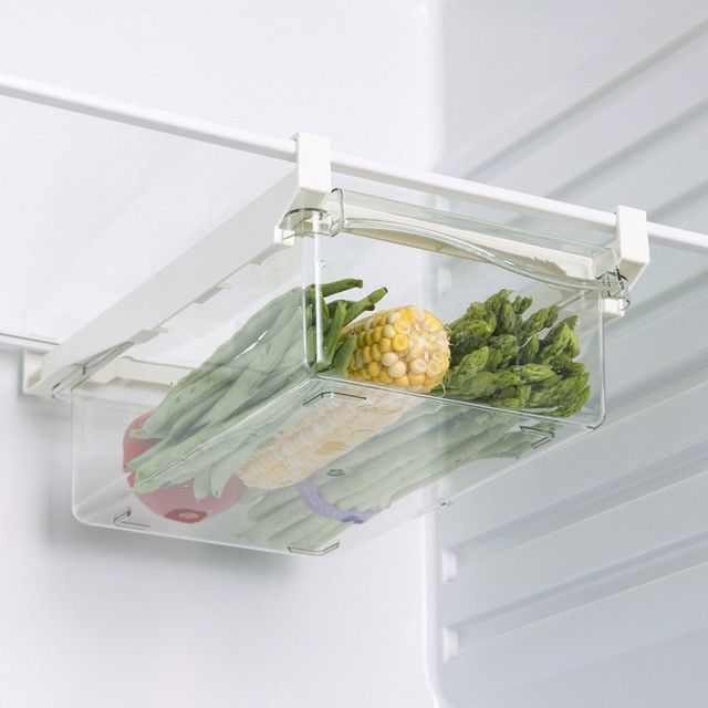 Refrigerator Organizer Shelf Drawer Box