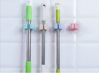 Wall-Mounted Hanging Mop Holder