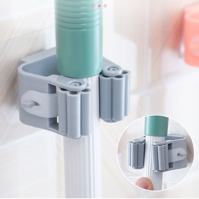 Wall-Mounted Hanging Mop Holder