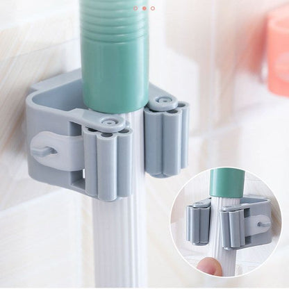 Wall-Mounted Hanging Mop Holder