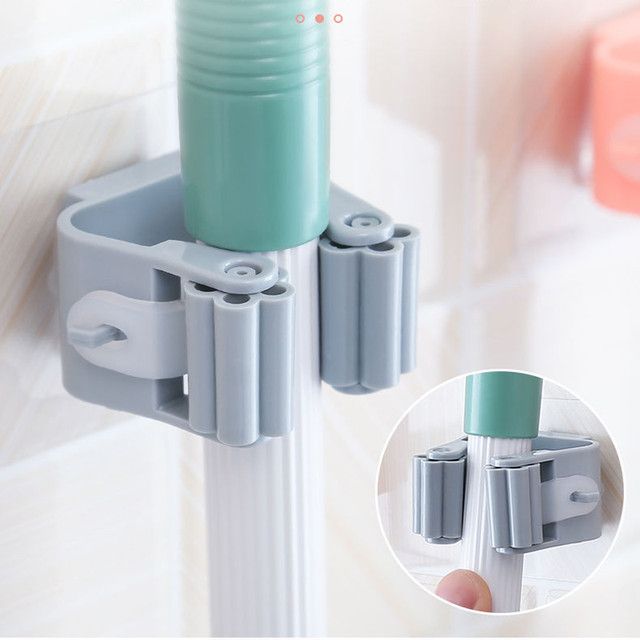 Wall-Mounted Hanging Mop Holder