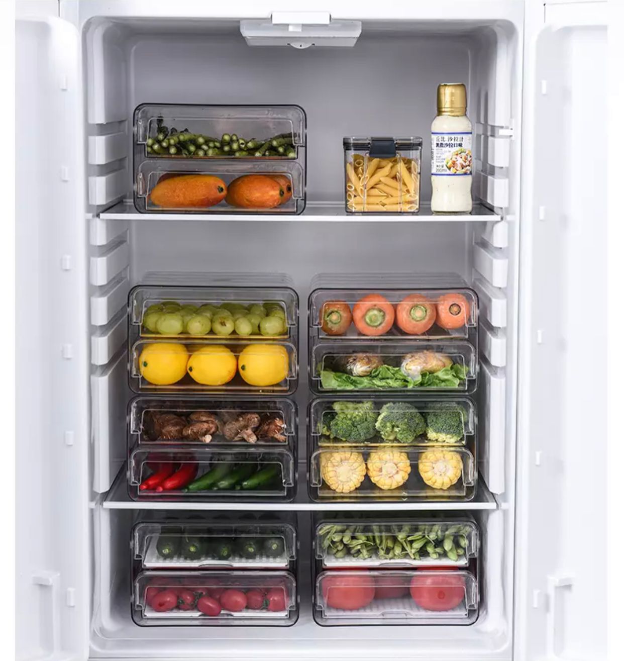 Organizer Food Storage Refrigerator Drawer