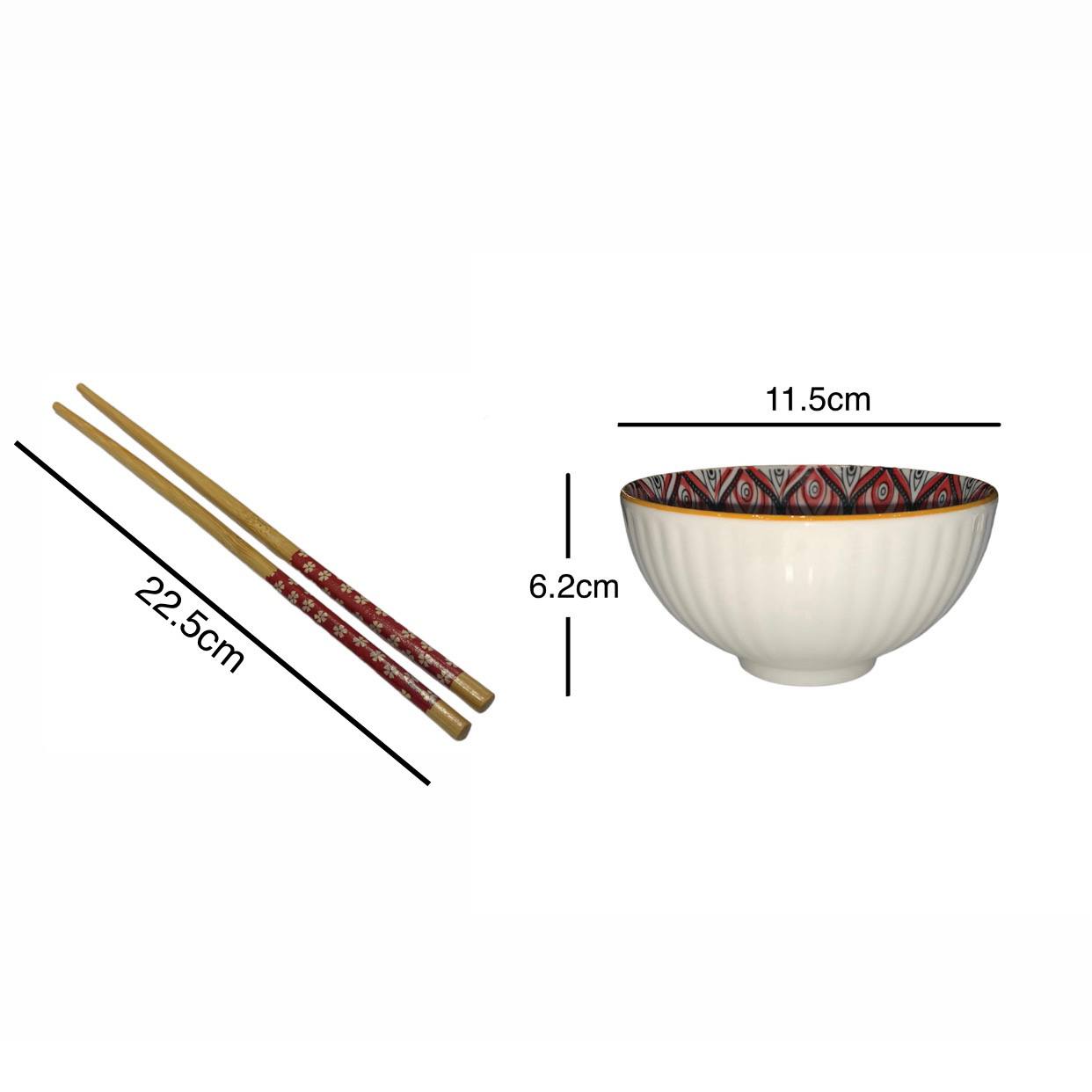 Ceramic Boho Style Bowl Set