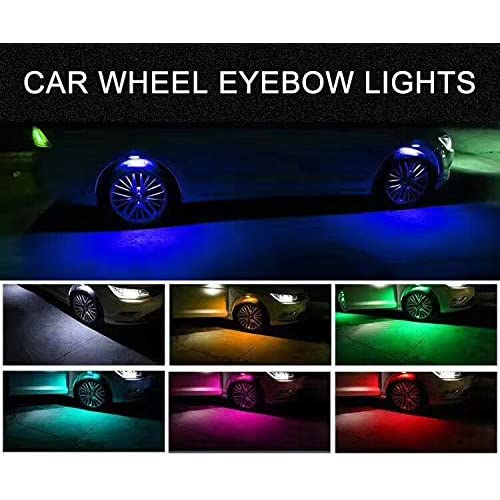 Car Wheel Eyebrow Lights