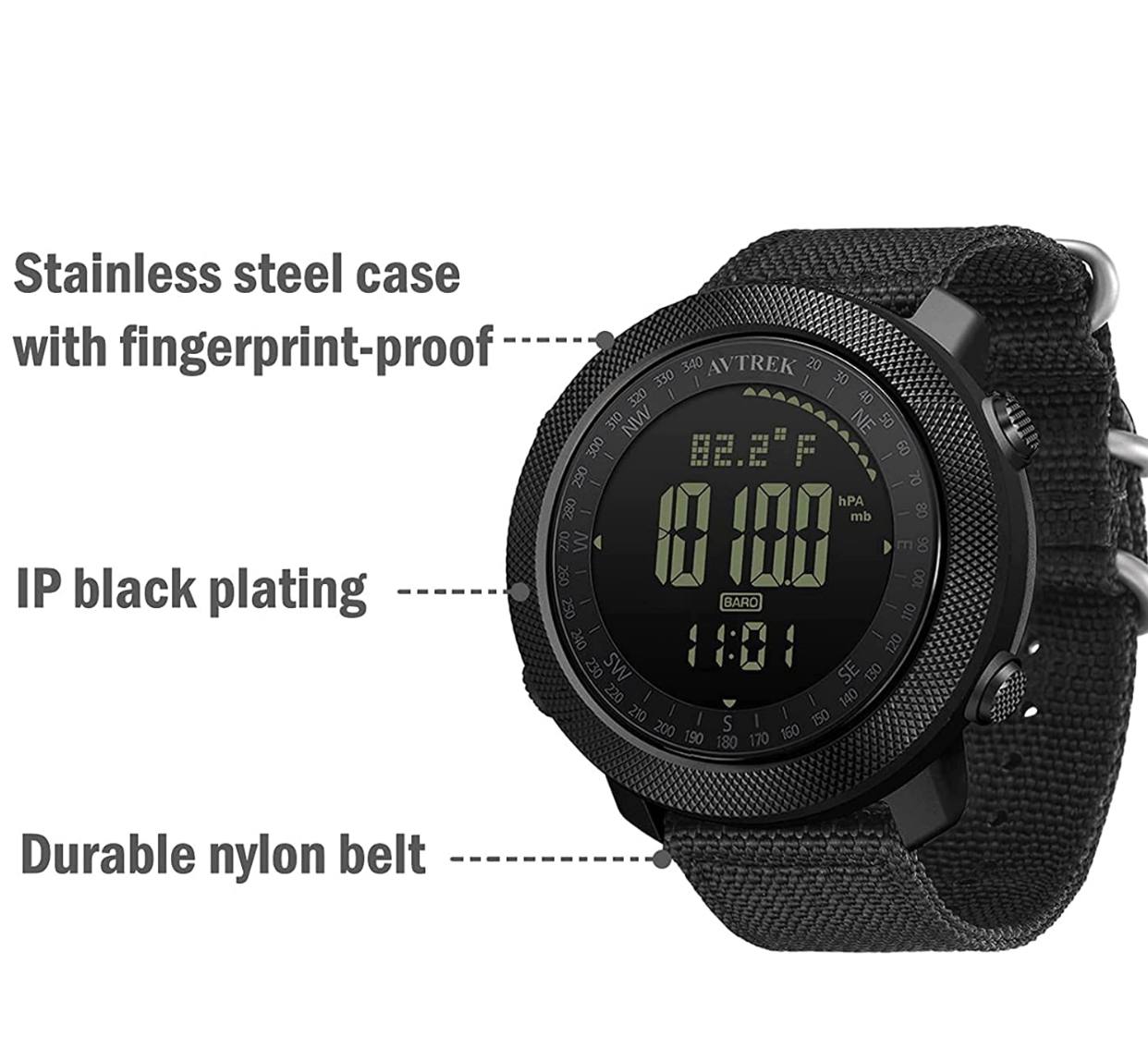 Sport Tactical Smart Men Watches