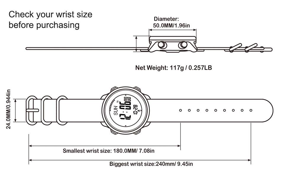 Sport Tactical Smart Men Watches