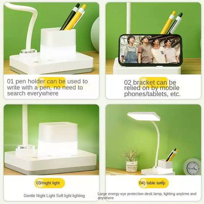 Pen Holder Design Table Desk Lamp
