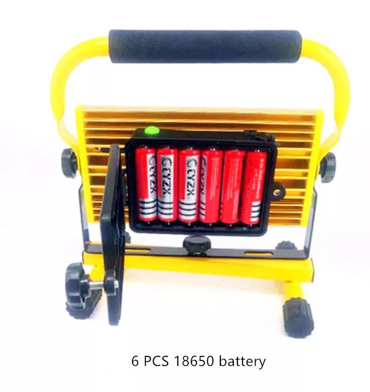 100W LED Rechargeable Floodlight