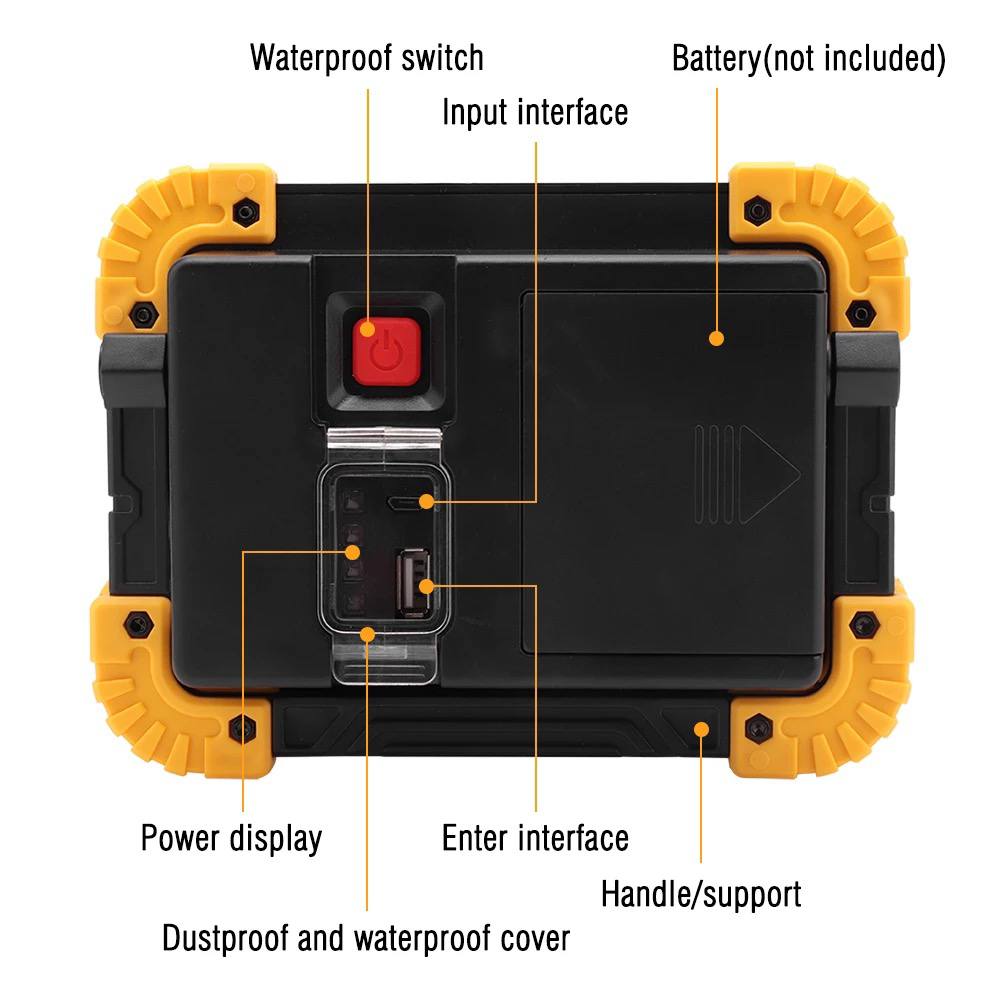 20W COB Rechargeable Work Light