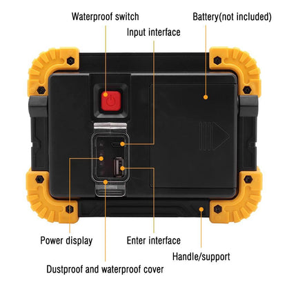 20W COB Rechargeable Work Light