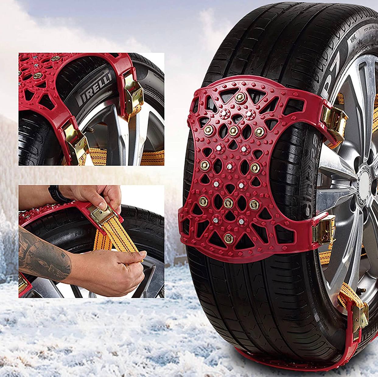 Universal Car Slip Stopper Snow Chains