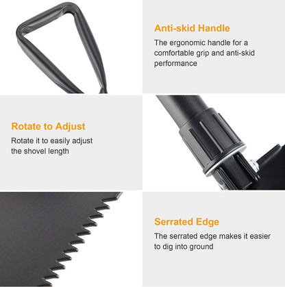 Medium Foldable Outdoor Multifunction Shovel