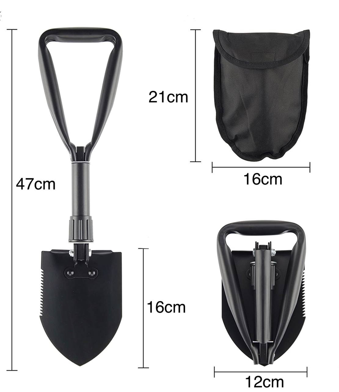 Medium Foldable Outdoor Multifunction Shovel