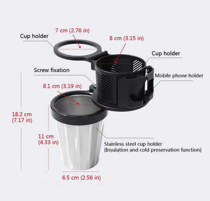 Foldable Car Cup Holder