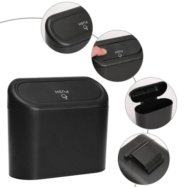 سلة المهملات الصغيرة المعلقة على السيارة