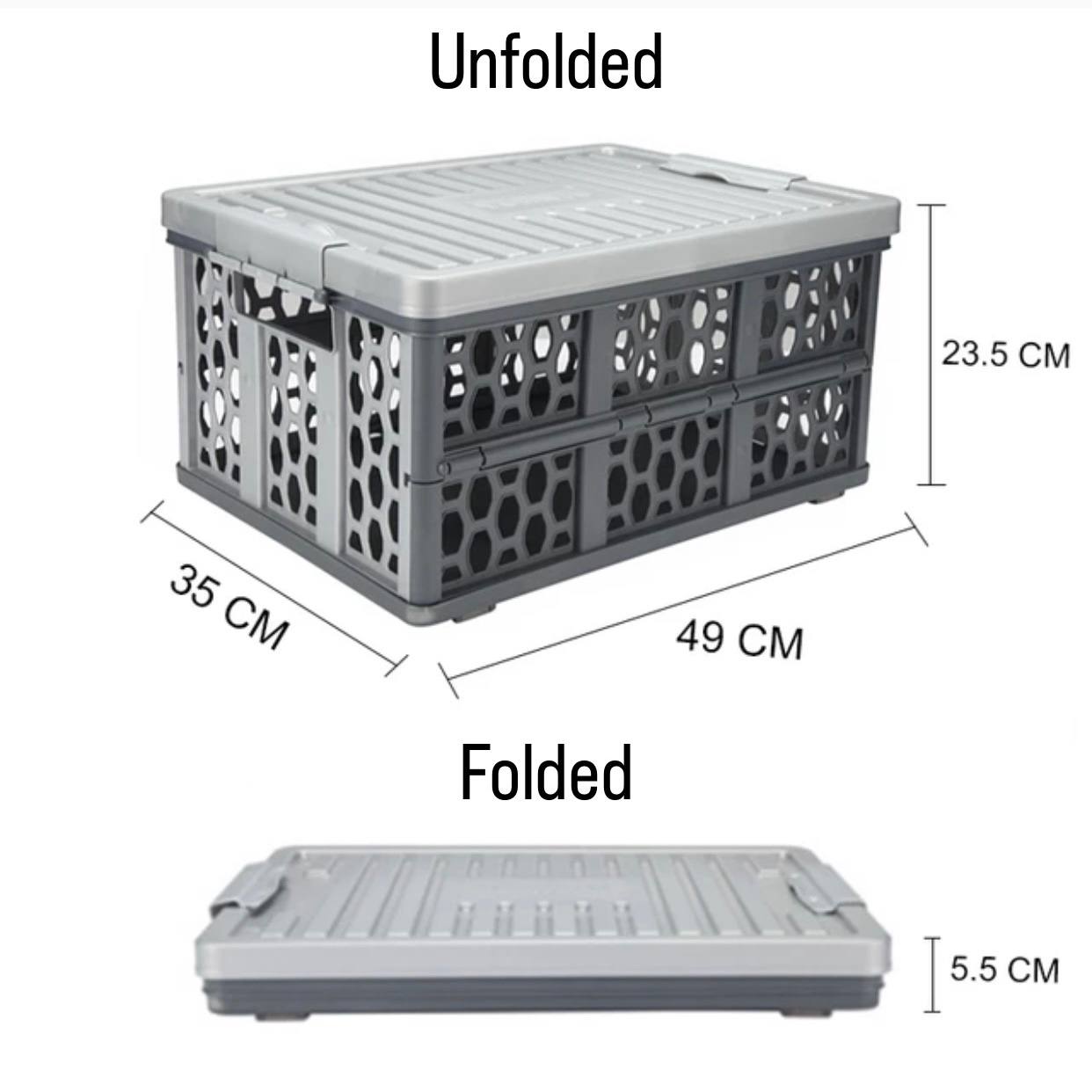 Foldable Plastic Car Storage Box