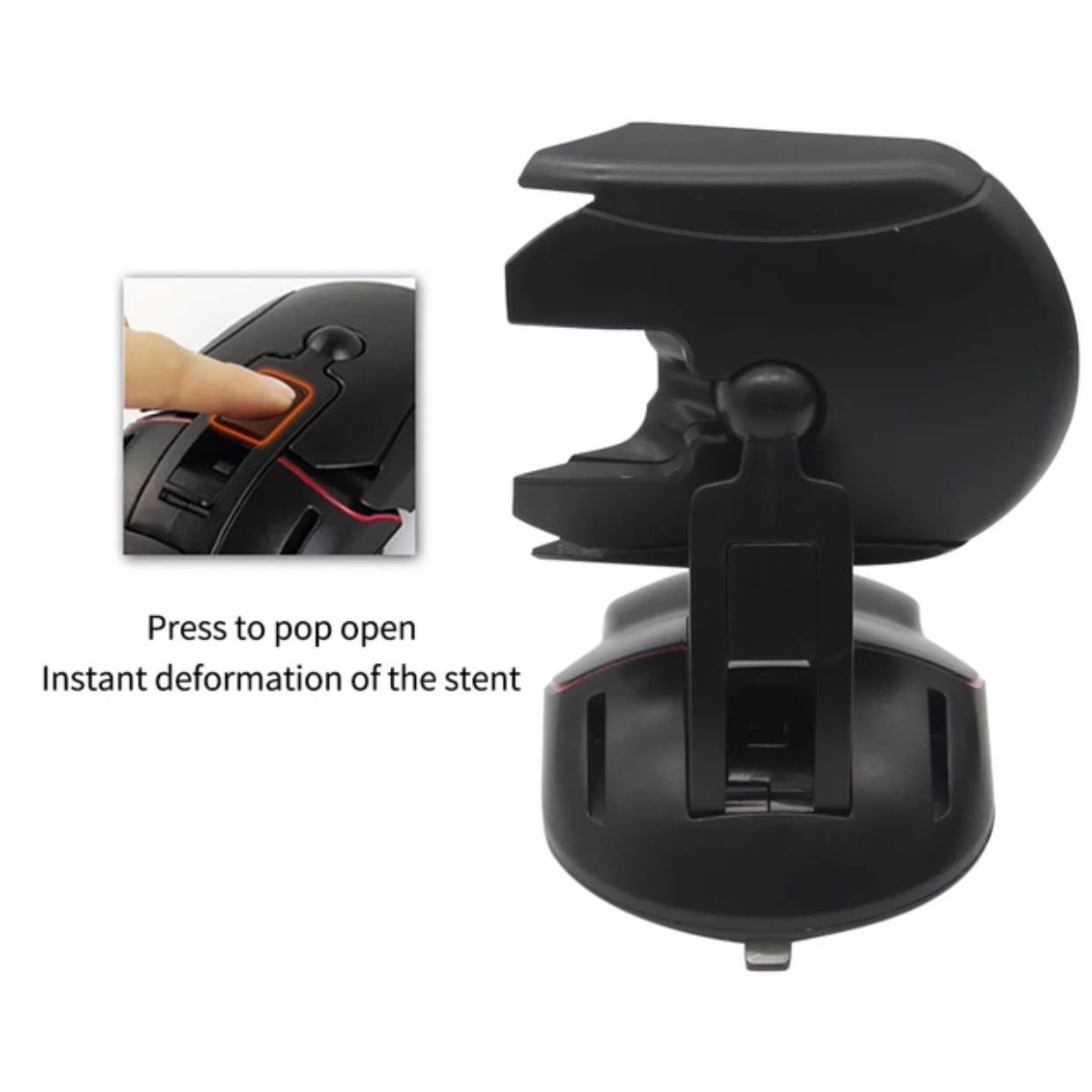 360 Degree Adjustable Car Dashboard Stand Phone Holder