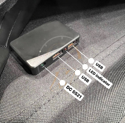 ألواح شاحن بالطاقة الشمسية قابلة للطي 100 واط